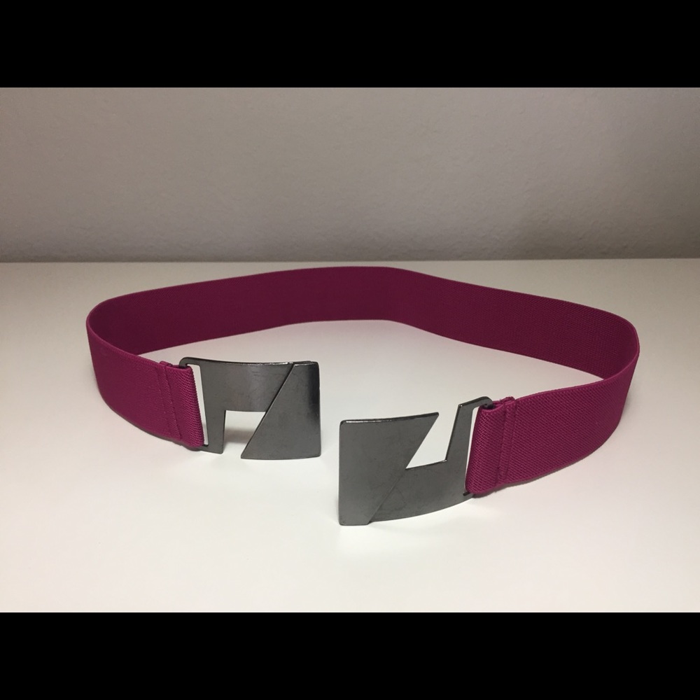 French Connection Magenta Waisted Belt